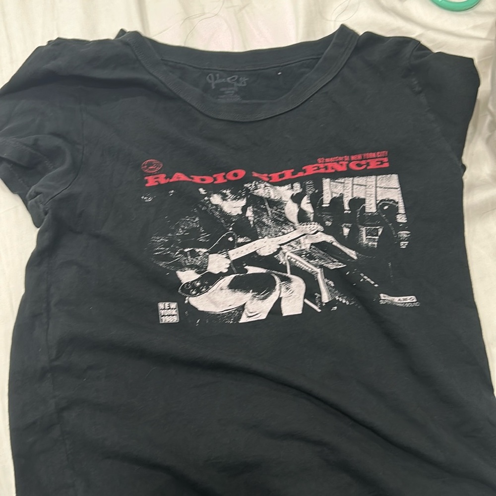 Brandy Melville black graphic t shirt